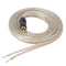 RCA Speaker Wire, Speaker Bare Cable to RCA Plug, Gold Plated RCA Connector High Level OFC Audio Cable Open End for Amplifiers Subwoofer - DIY, 2 M